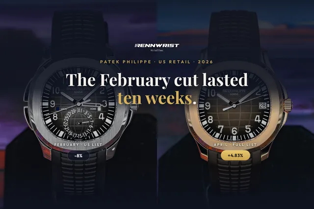 Patek cut US retail in February. April took it back.